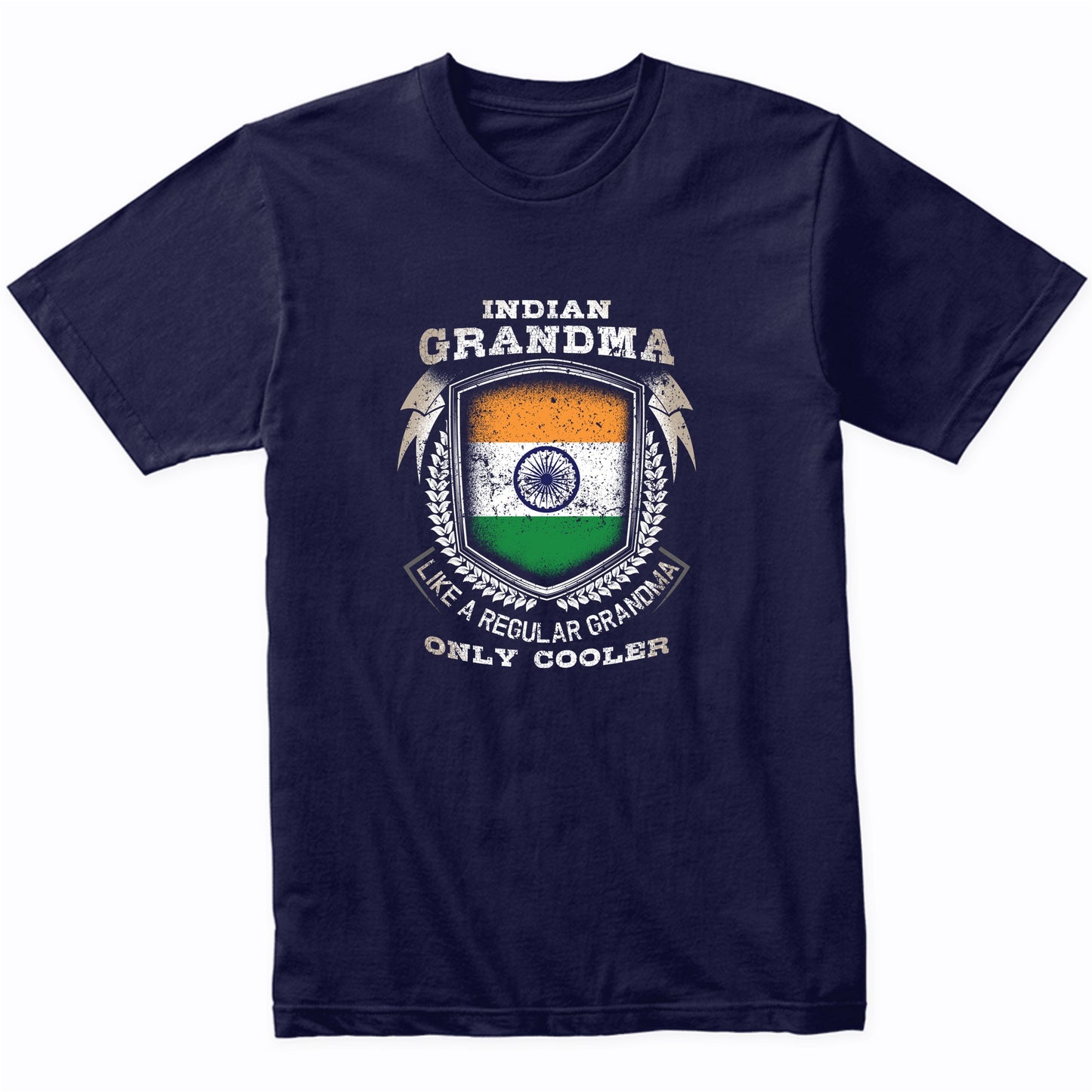 Indian Grandma Like A Regular Grandma Only Cooler Funny T-Shirt
