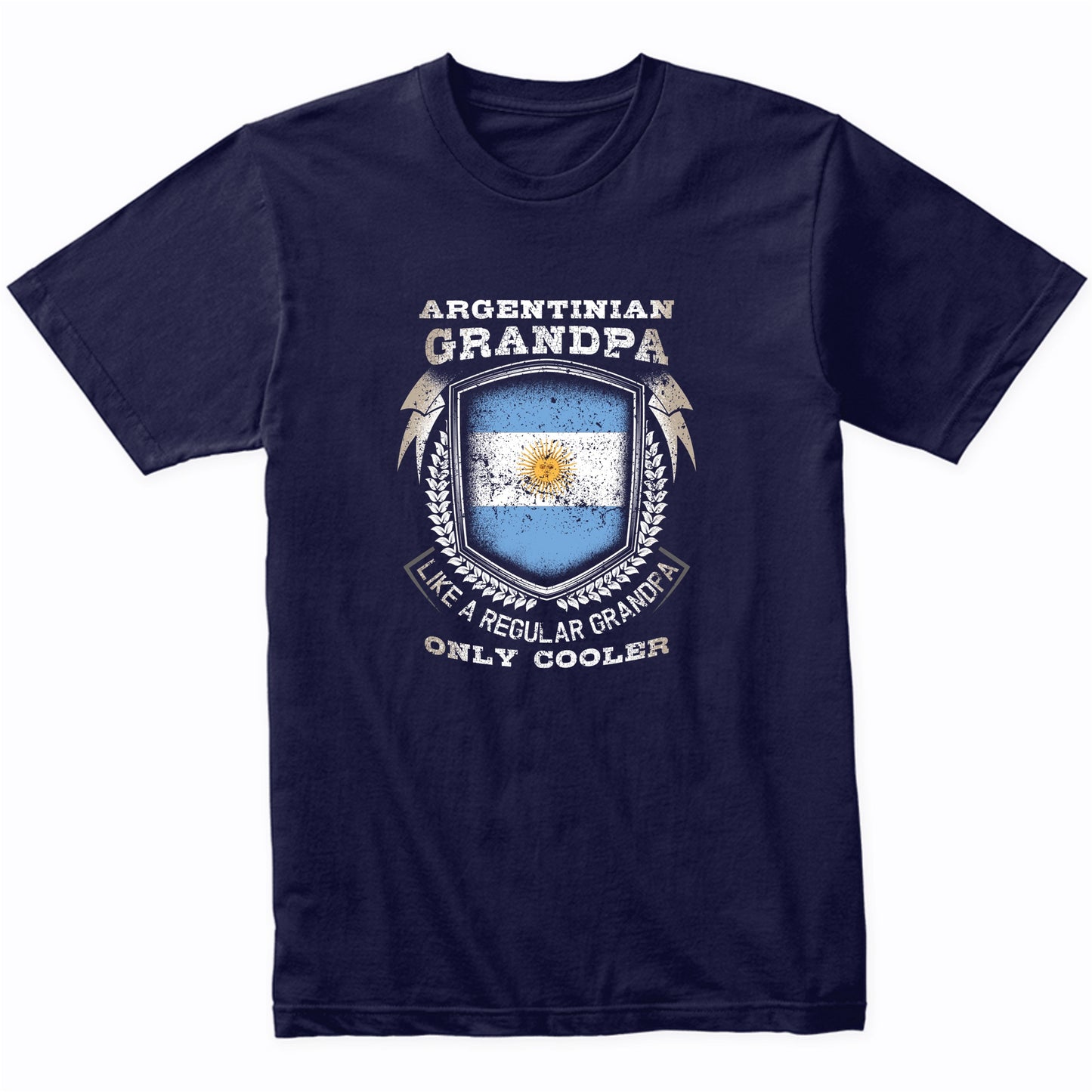 Argentinian Grandpa Like A Regular Grandpa Only Cooler Funny T-Shirt