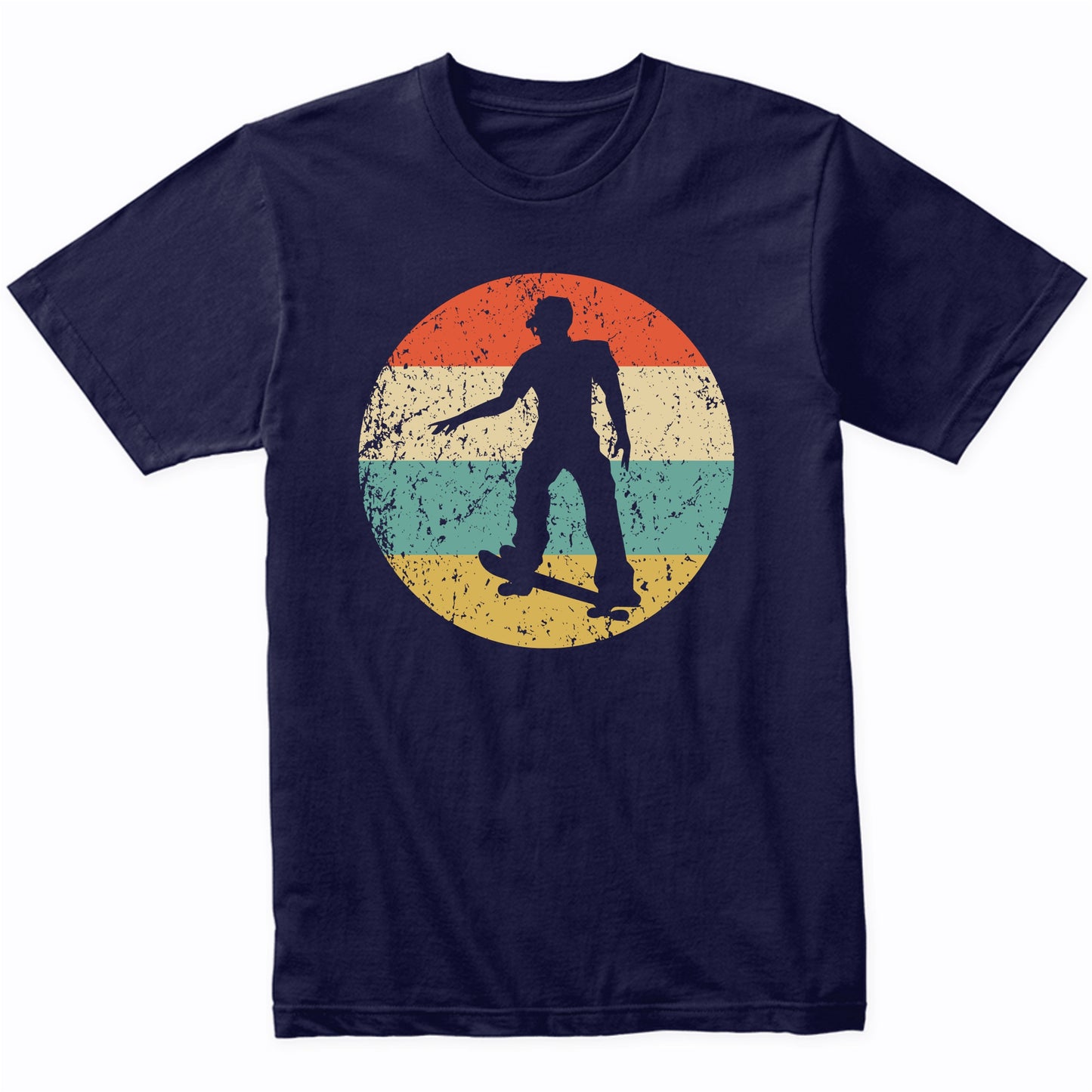 Skateboarder Skateboarding Skater Retro Skateboard T-Shirt