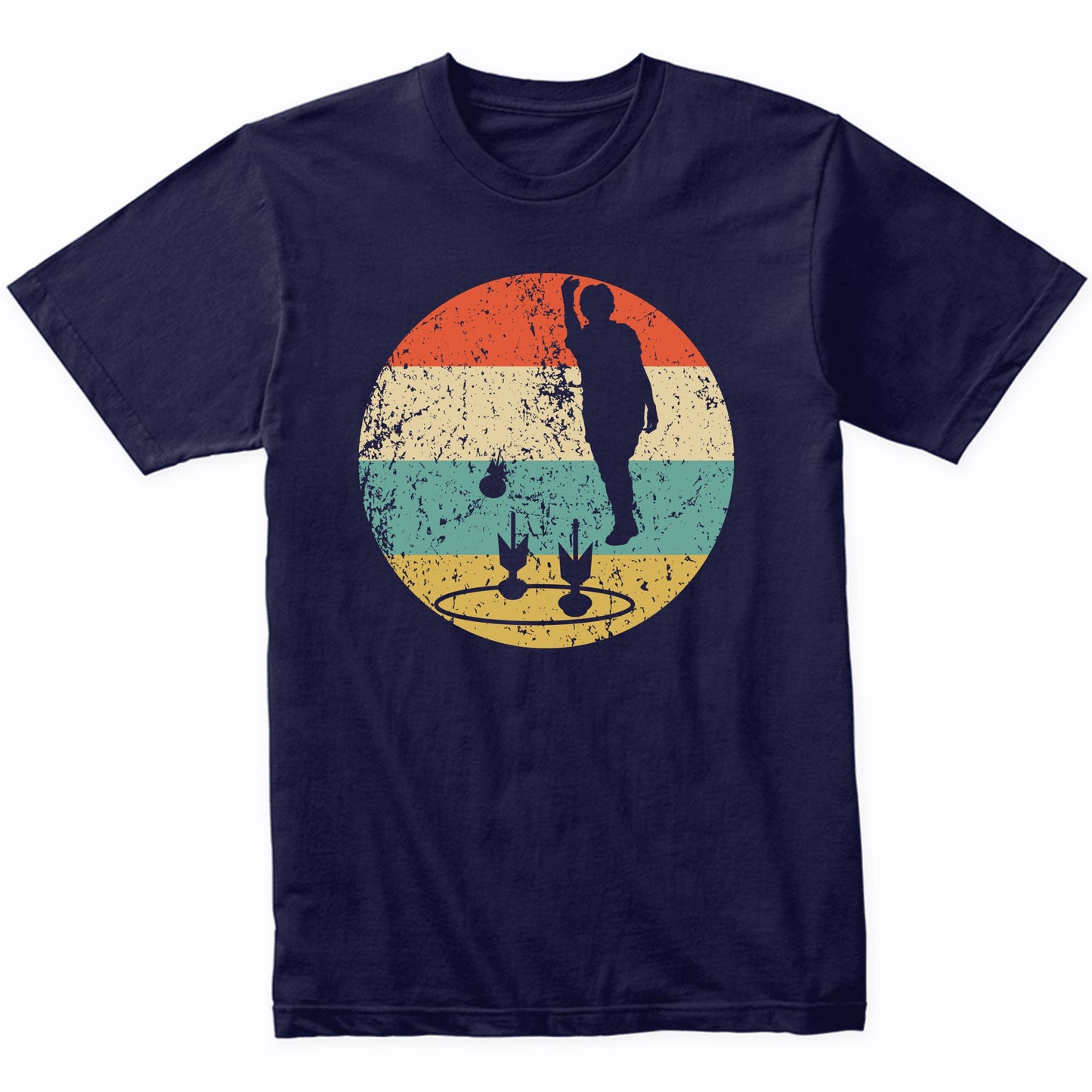 Lawn Darts Silhouette Retro Lawn Darts T-Shirt
