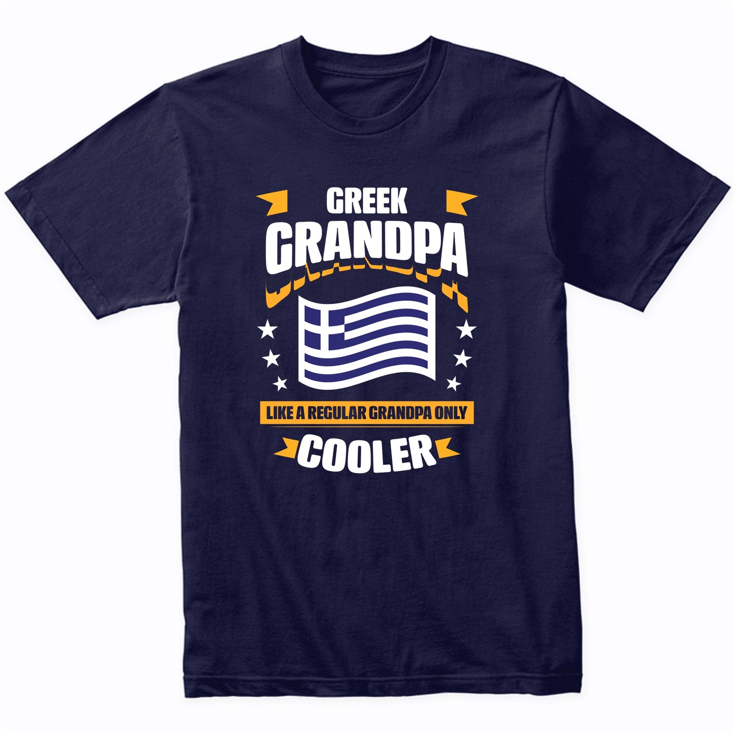 Greek Grandpa Like A Regular Grandpa Only Cooler Funny