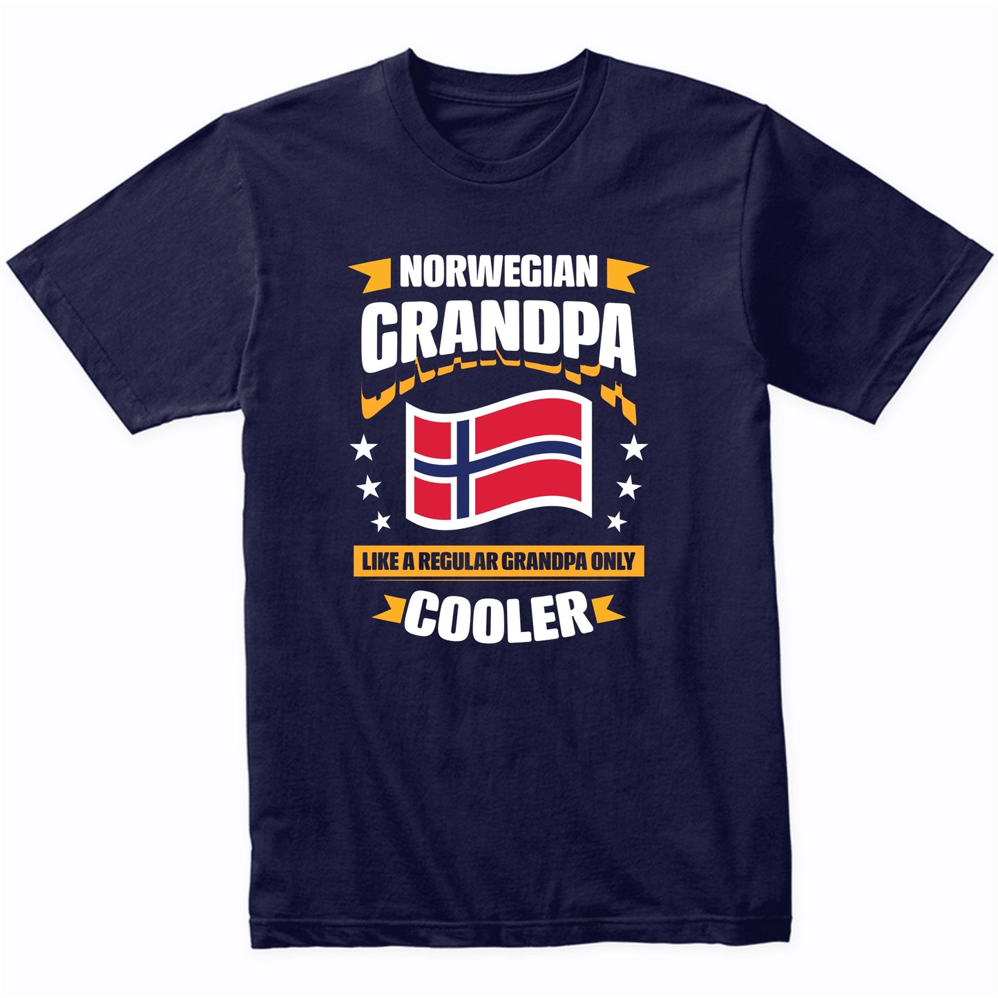 Norwegian Grandpa Like A Regular Grandpa Only Cooler Funny