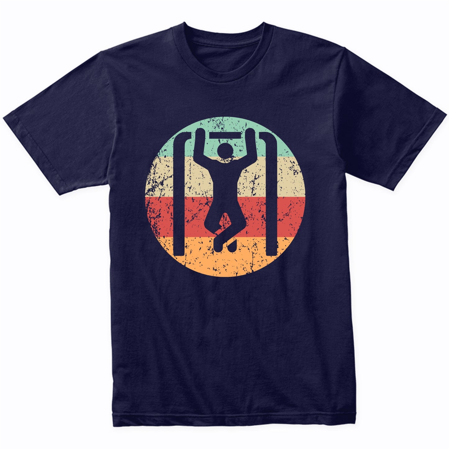 Retro Pull Ups Vintage Style Fitness Personal Trainer T-Shirt