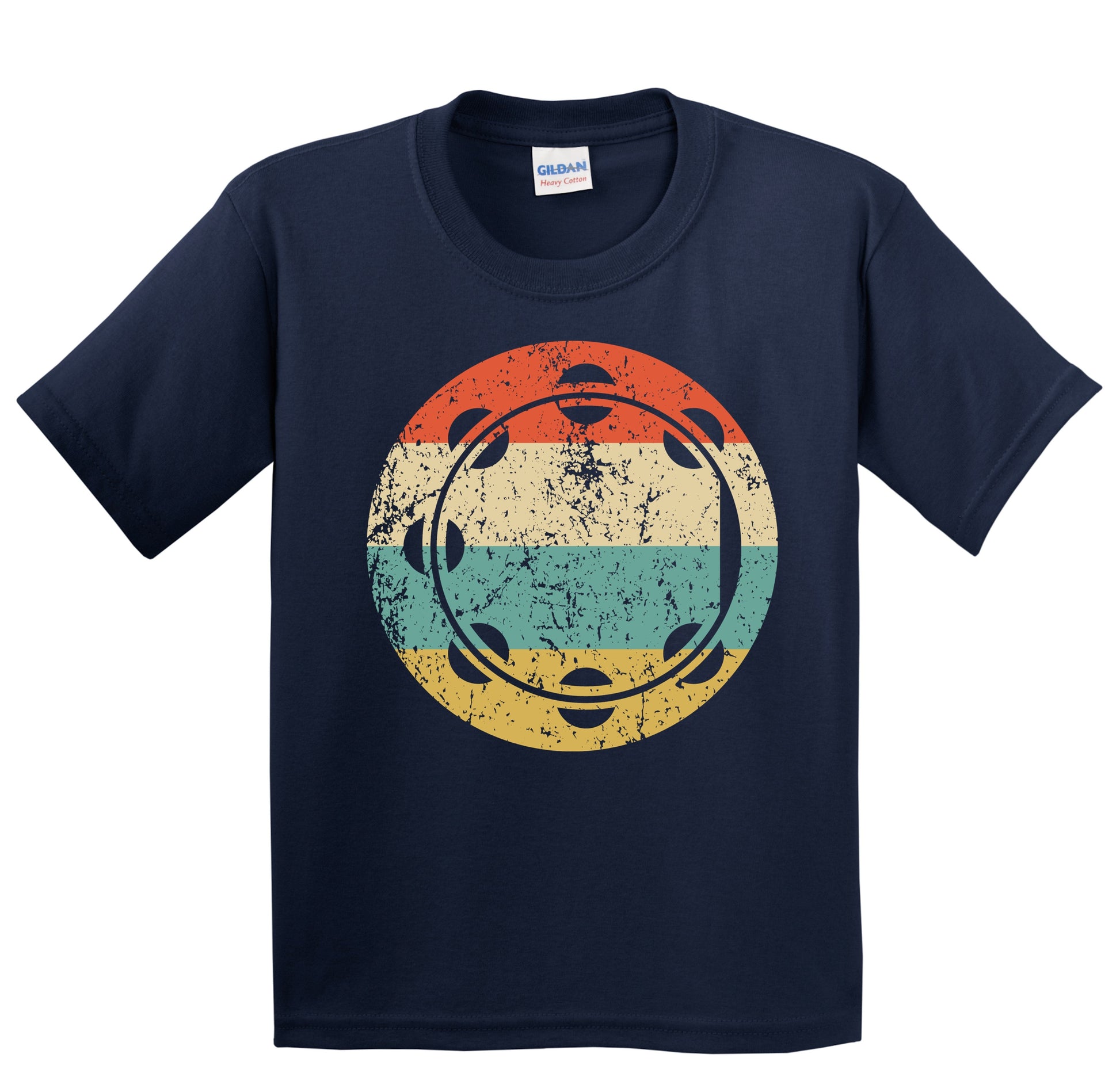 Tambourine Retro Music Musician Musical Instrument Youth T-Shirt