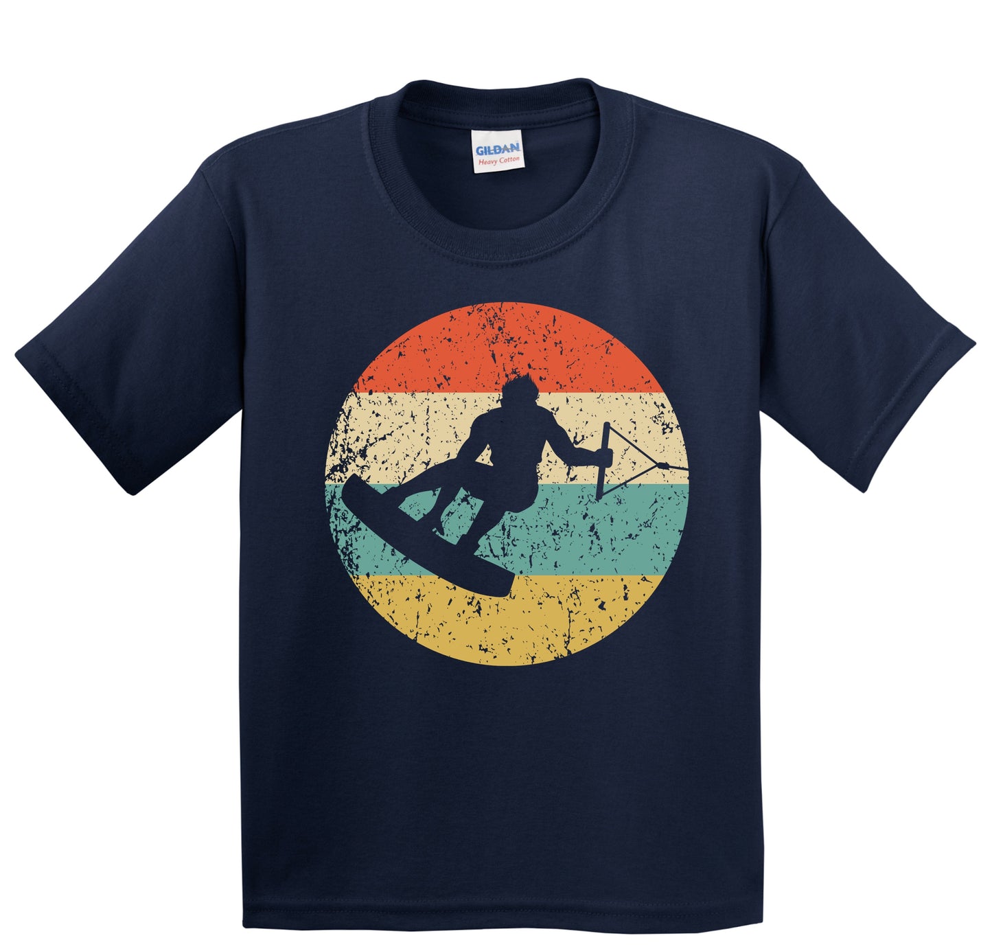 Wakeboarding Wakeboarder Retro Extreme Sports Wakeboard Youth T-Shirt