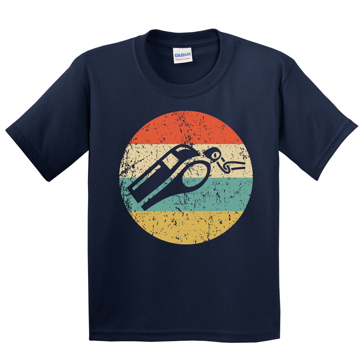 Whistle Icon Retro Coach Referee Youth T-Shirt