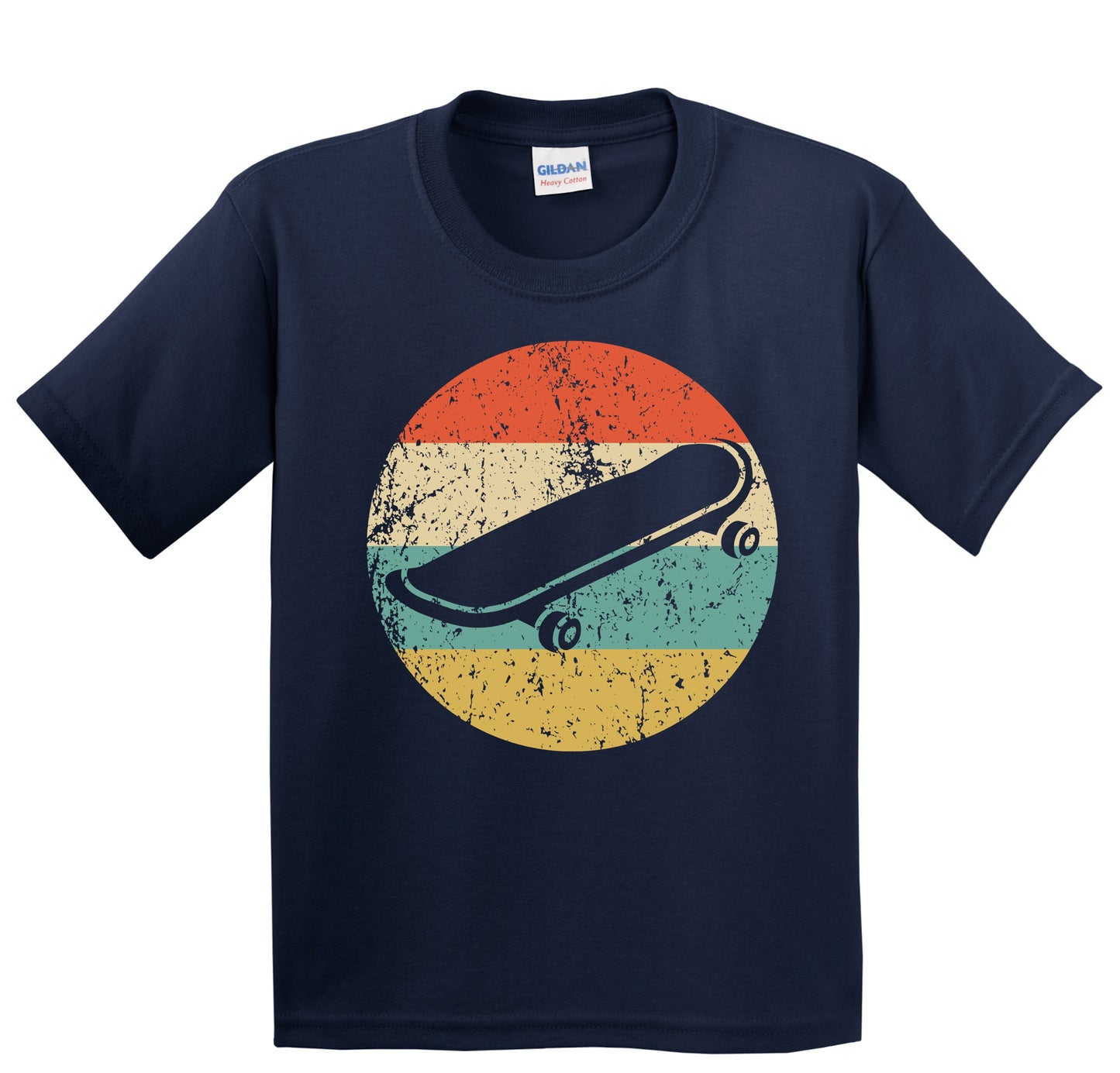 Skateboard Icon Retro Skateboarding Youth T-Shirt