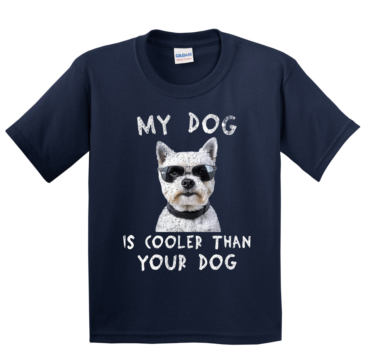West Highland Terrier My Dog Is Cooler Than Your Dog Funny Dog Owner Youth T-Shirt
