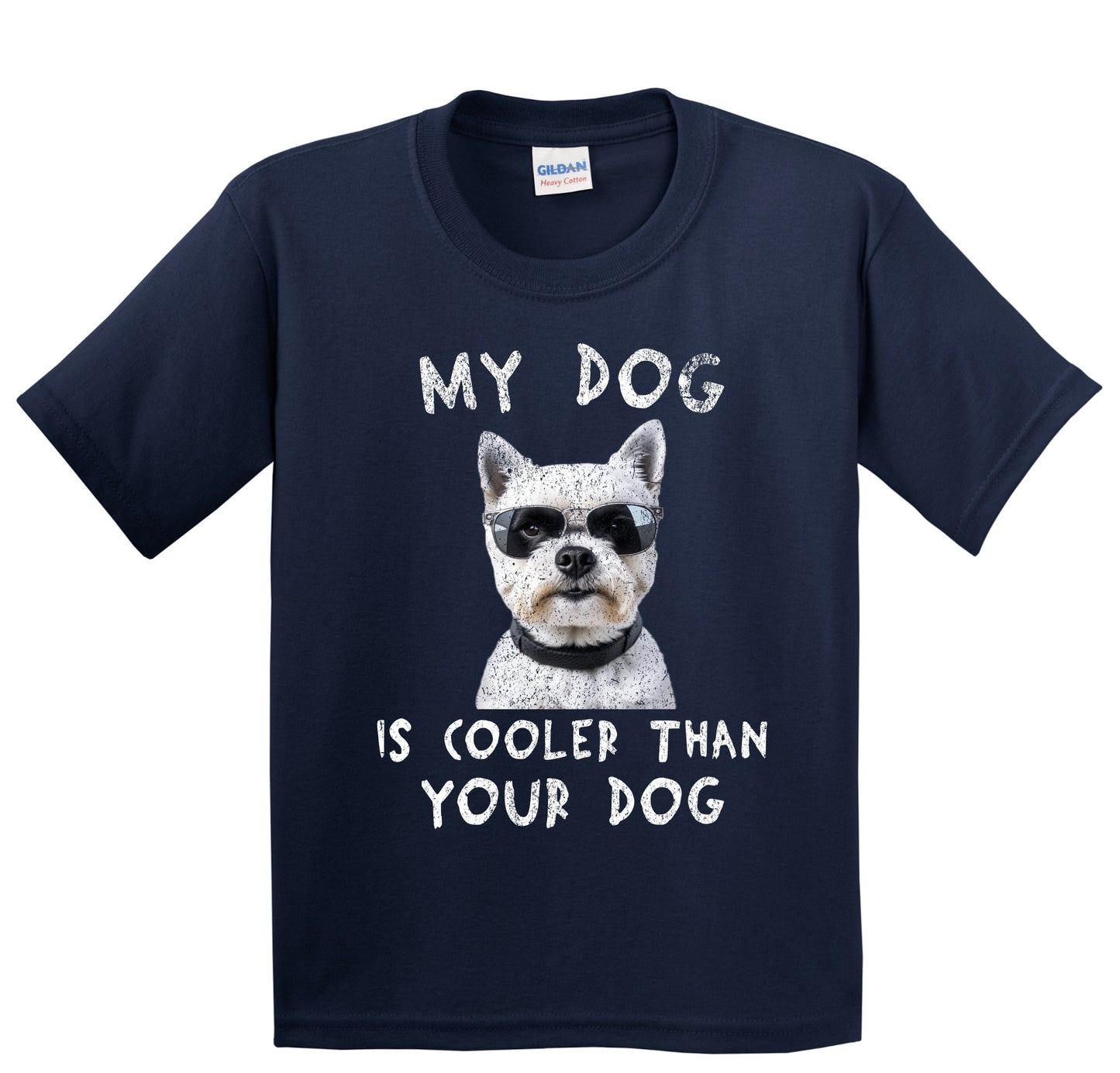 West Highland Terrier My Dog Is Cooler Than Your Dog Funny Dog Owner Youth T-Shirt