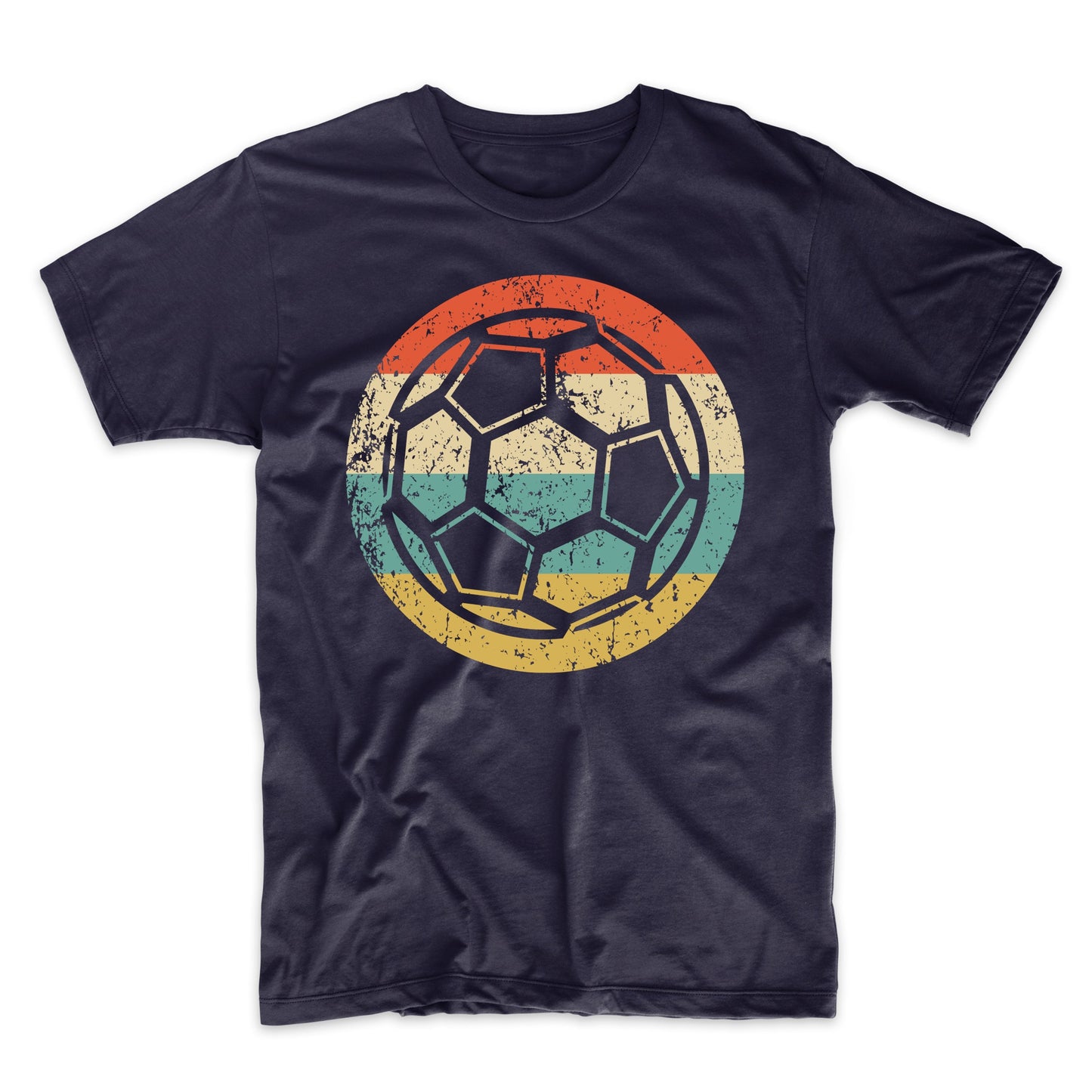 Soccer Ball Icon Retro Soccer T-Shirt