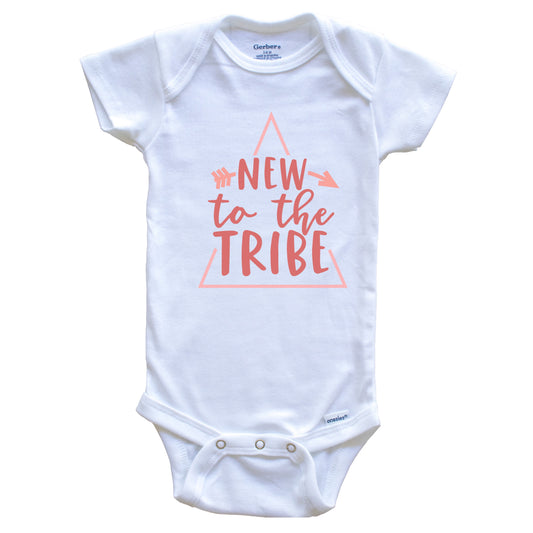 New To The Tribe Cute Baby Onesie - Baby Bodysuit