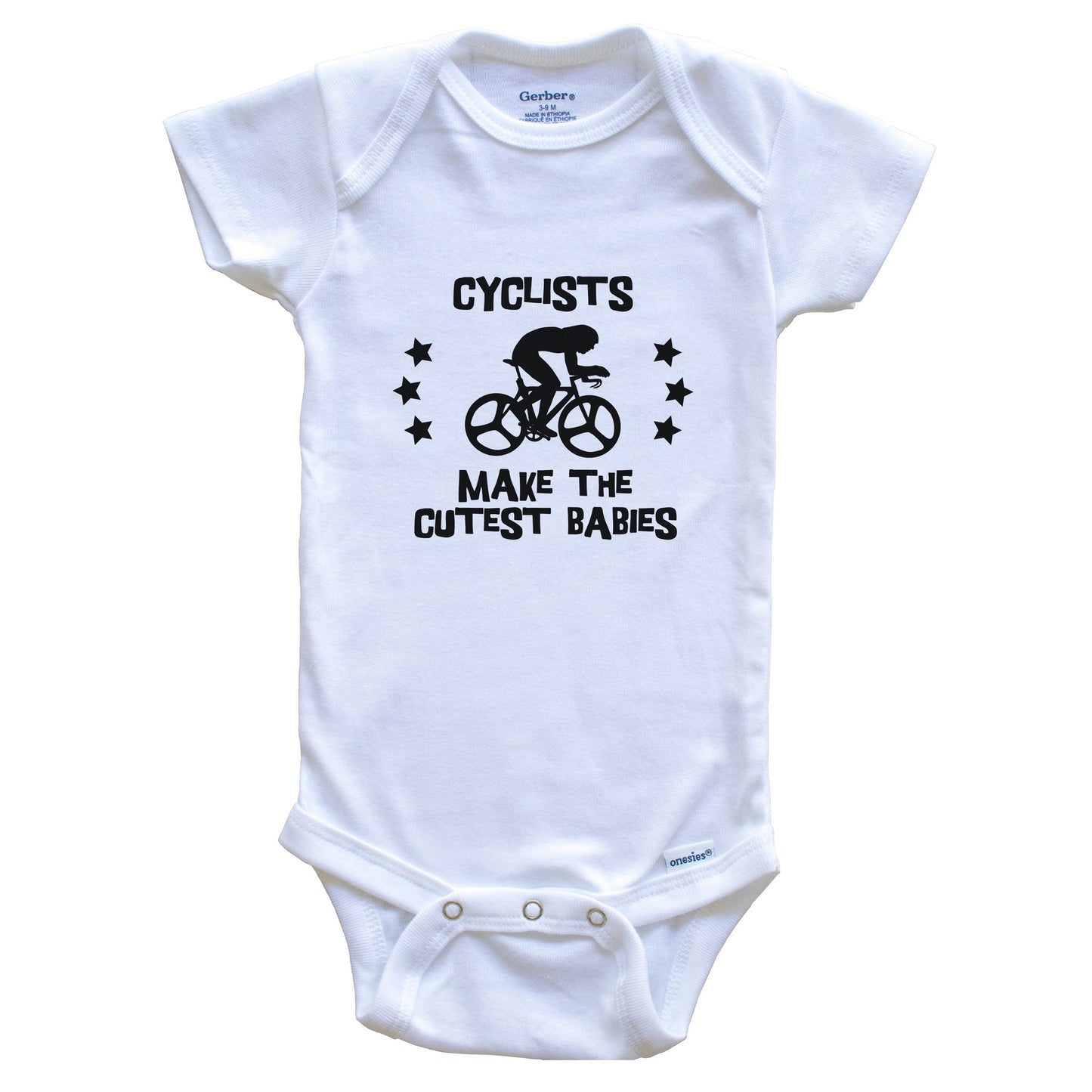 Cyclists Make The Cutest Babies Funny Cycling Baby Bodysuit