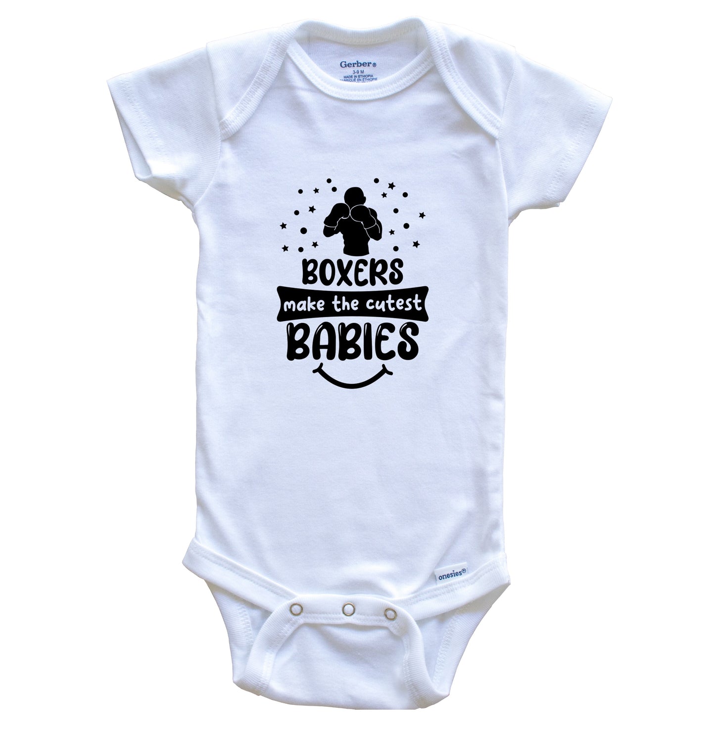 Boxers Make The Cutest Babies Funny Boxing One Piece Baby Bodysuit