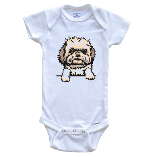 Bolonka Zwetna Dog Breed Cute One Piece Baby Bodysuit v2