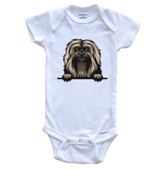 Havanese Dog Breed Cute One Piece Baby Bodysuit