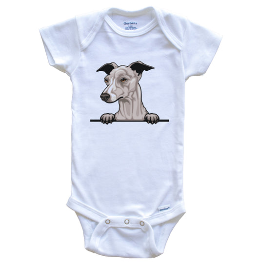 Italian Greyhound Dog Breed Cute One Piece Baby Bodysuit