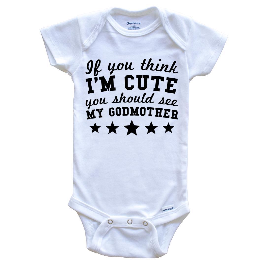 Godmother onesie for sales boy