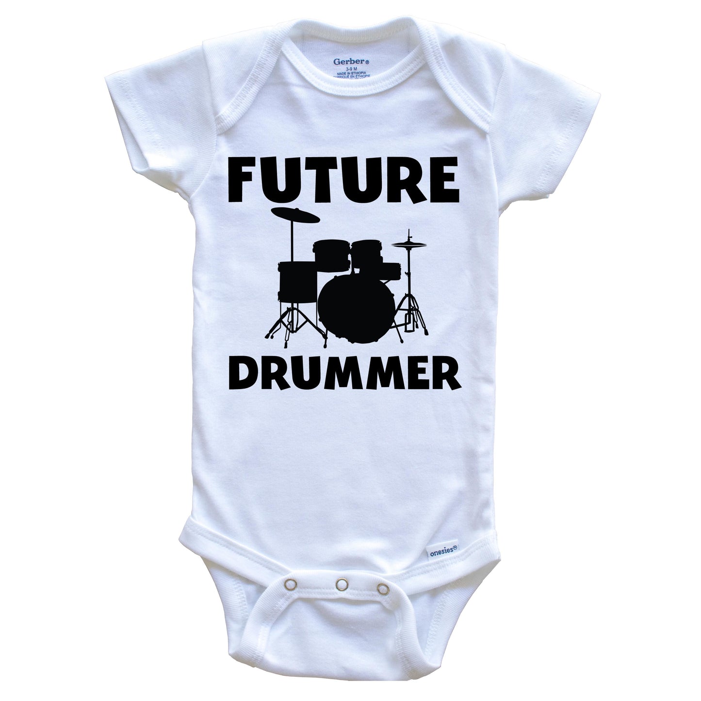 Future Drummer Baby Onesie