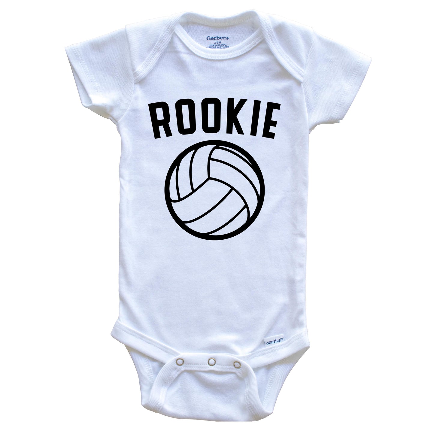 Volleyball Rookie Baby Onesie