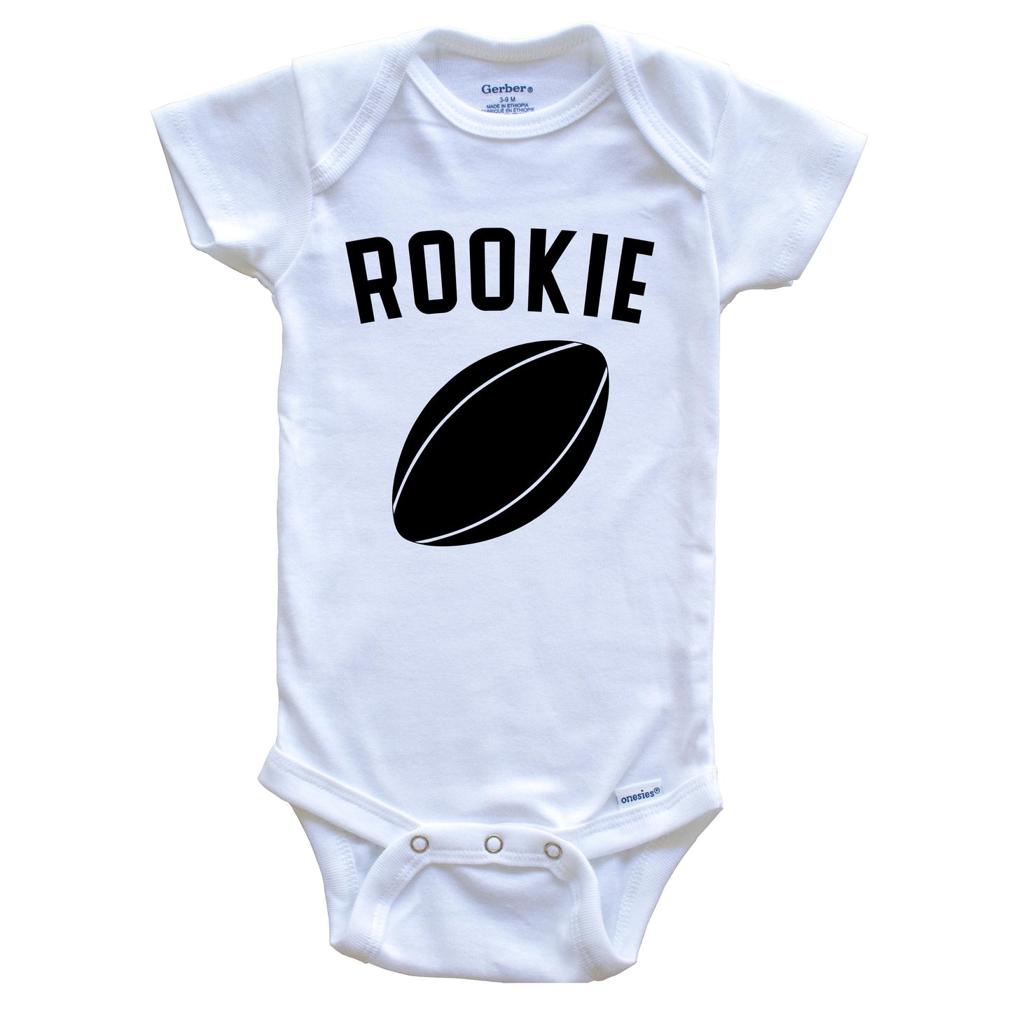 Rugby Rookie Baby Onesie