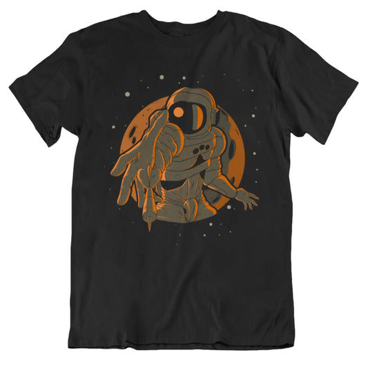 Darts Astronaut Outer Space Spaceman T-Shirt