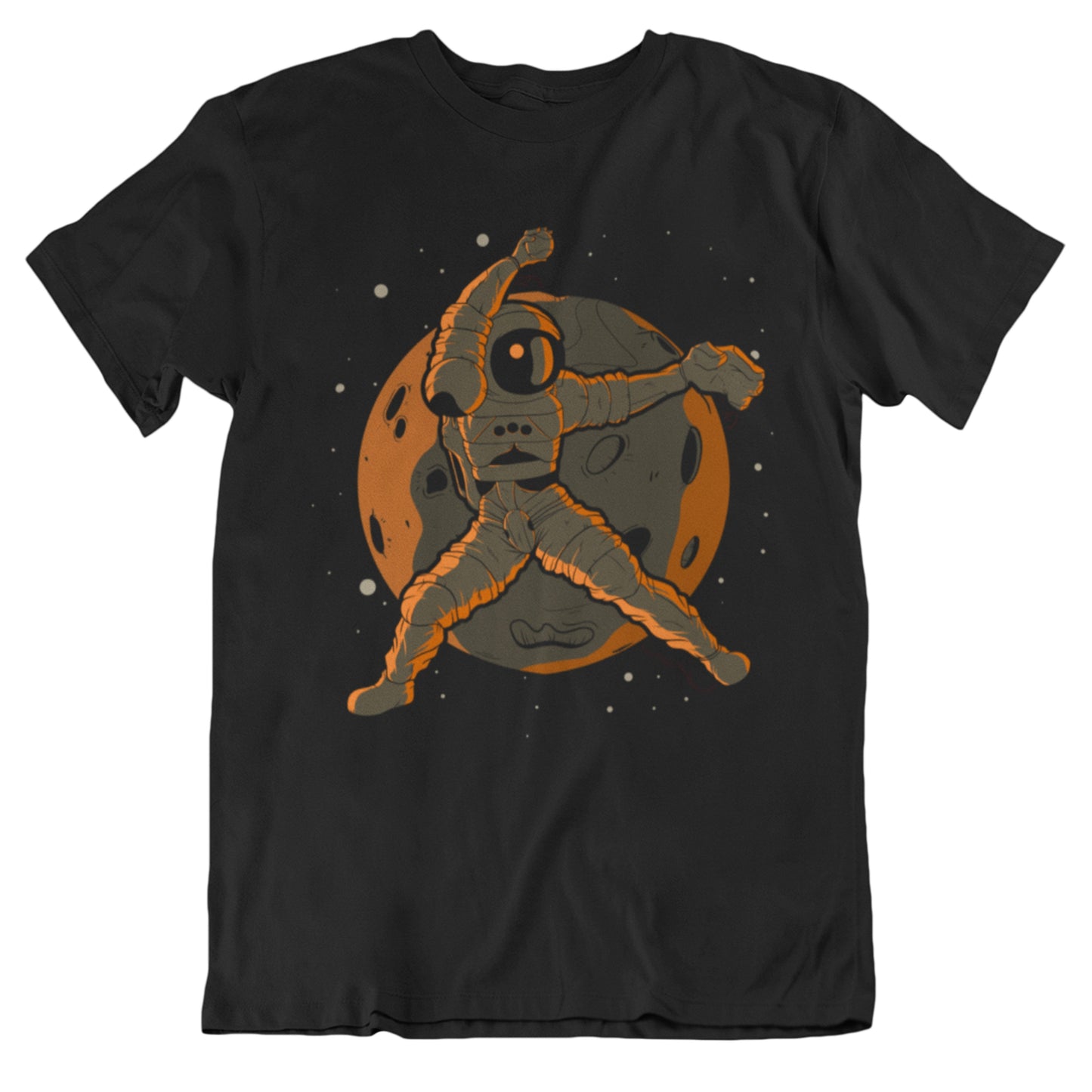 Softball Pitcher Astronaut Outer Space Spaceman T-Shirt