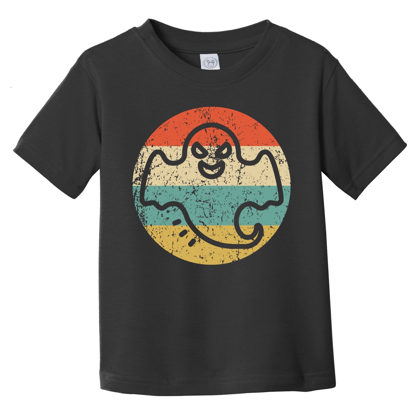 Halloween Retro Ghost Icon Infant Toddler T-Shirt