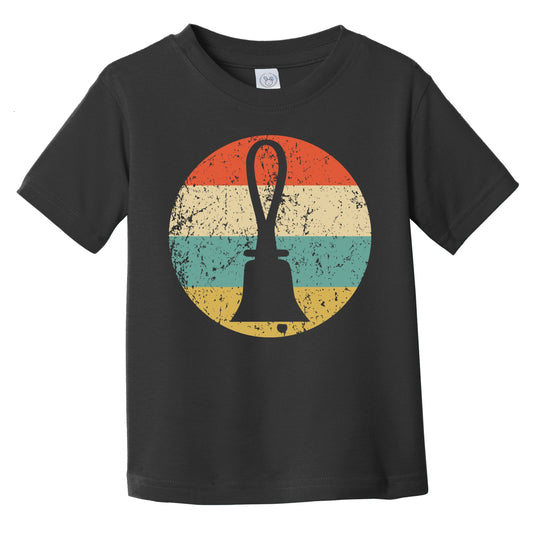 Bells Silhouette Retro Music Musician Musical Instrument Infant Toddler T-Shirt
