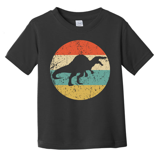 Spinosaurus Silhouette Retro Dinosaur Infant Toddler T-Shirt