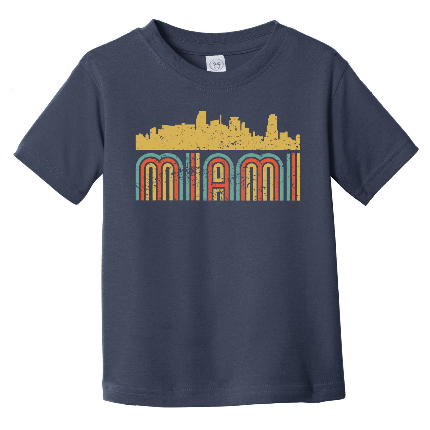 Retro Miami Florida Skyline Infant / Toddler T-Shirt