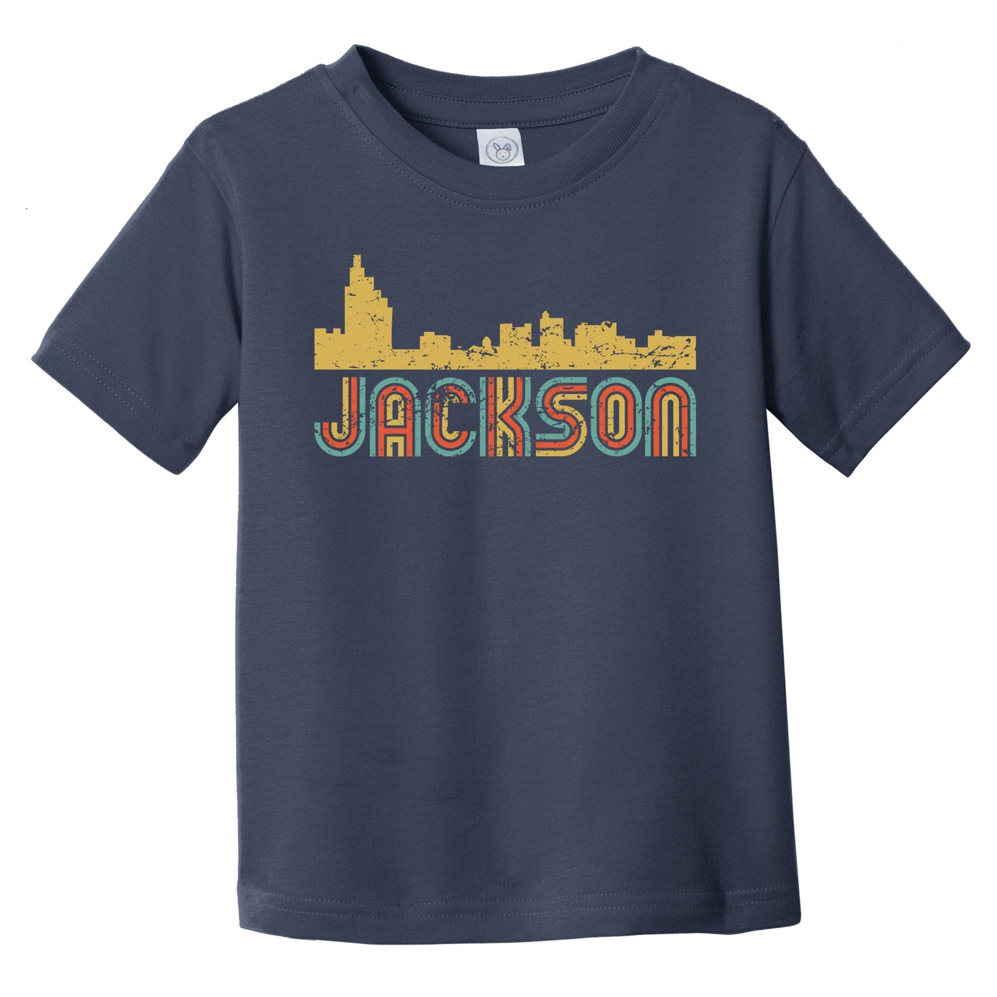 Retro Jackson Mississippi Skyline Infant / Toddler T-Shirt