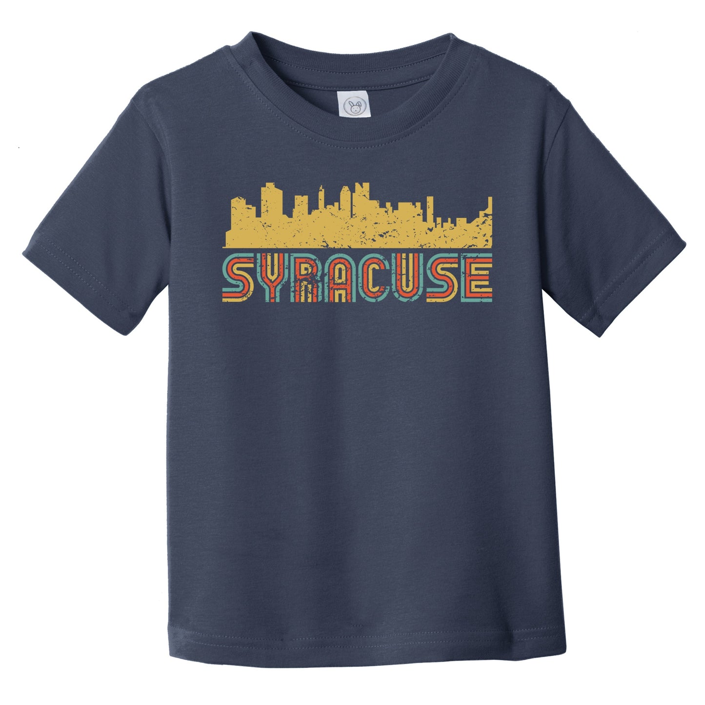 Retro Syracuse New York Skyline Infant / Toddler T-Shirt