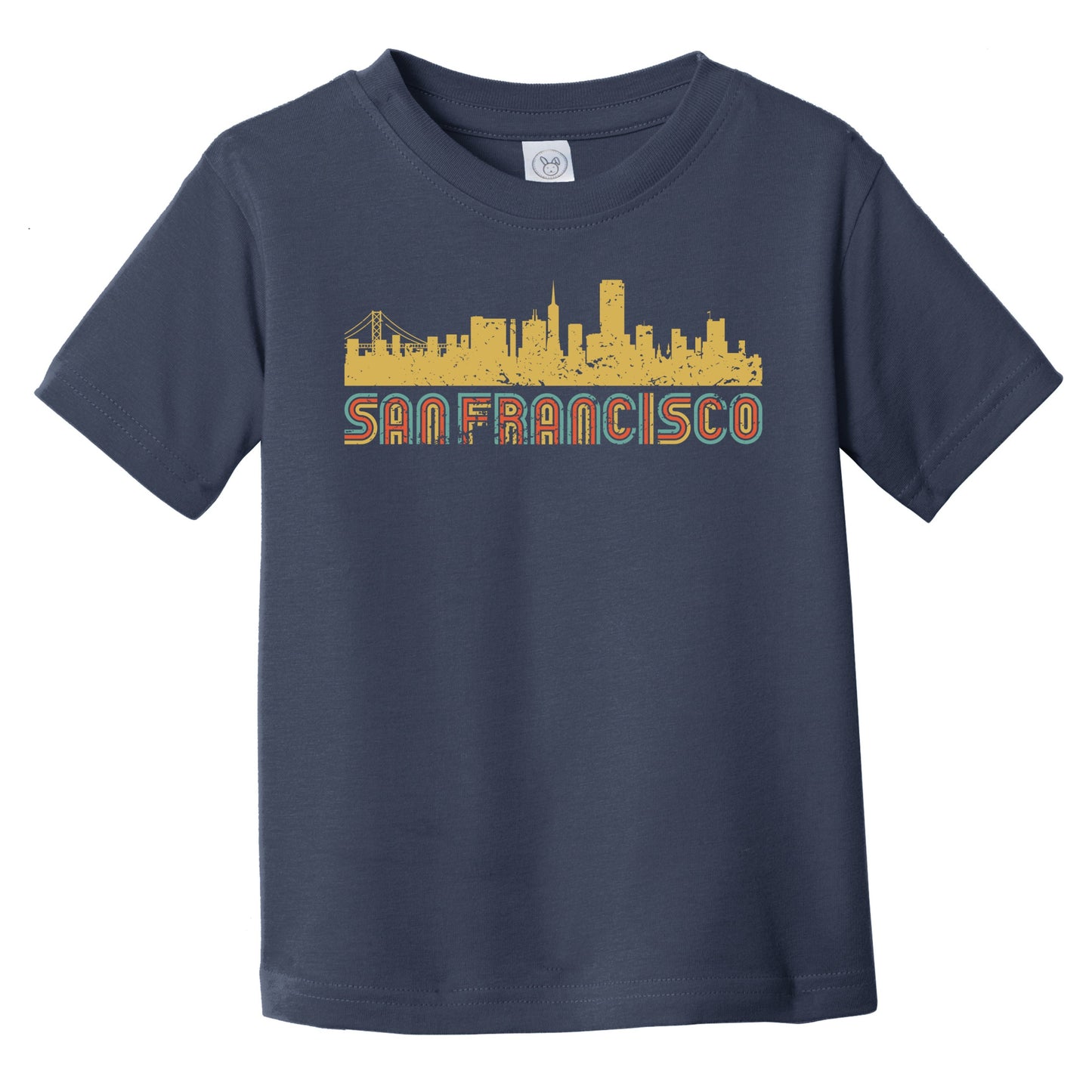 Retro San Francisco California Skyline Infant / Toddler T-Shirt