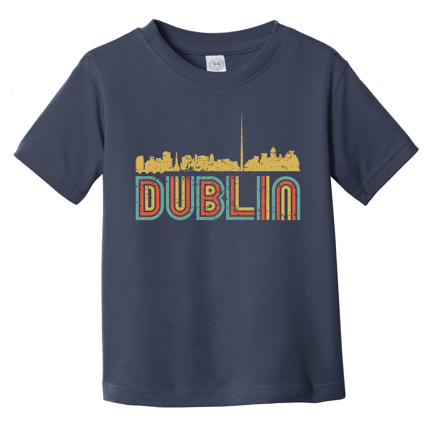 Retro Dublin Ireland Skyline Infant / Toddler T-Shirt