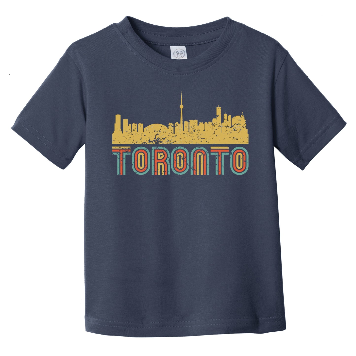 Retro Toronto Ontario Canada Skyline Infant / Toddler T-Shirt