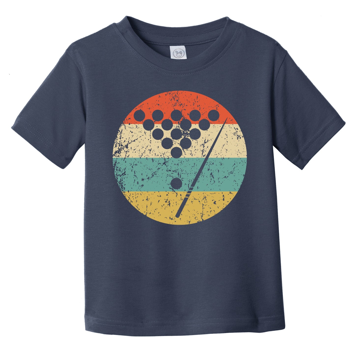 Retro Billiards Icon Pool Infant Toddler T-Shirt