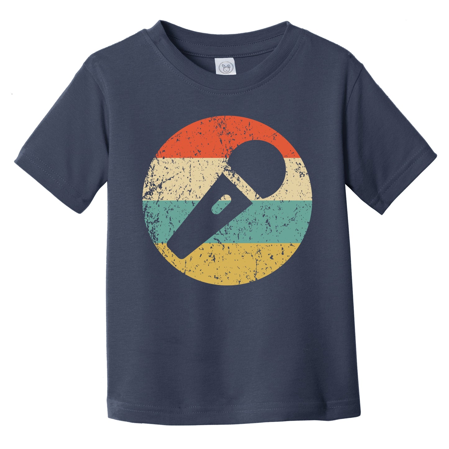 Retro Microphone Icon Singer Infant Toddler T-Shirt