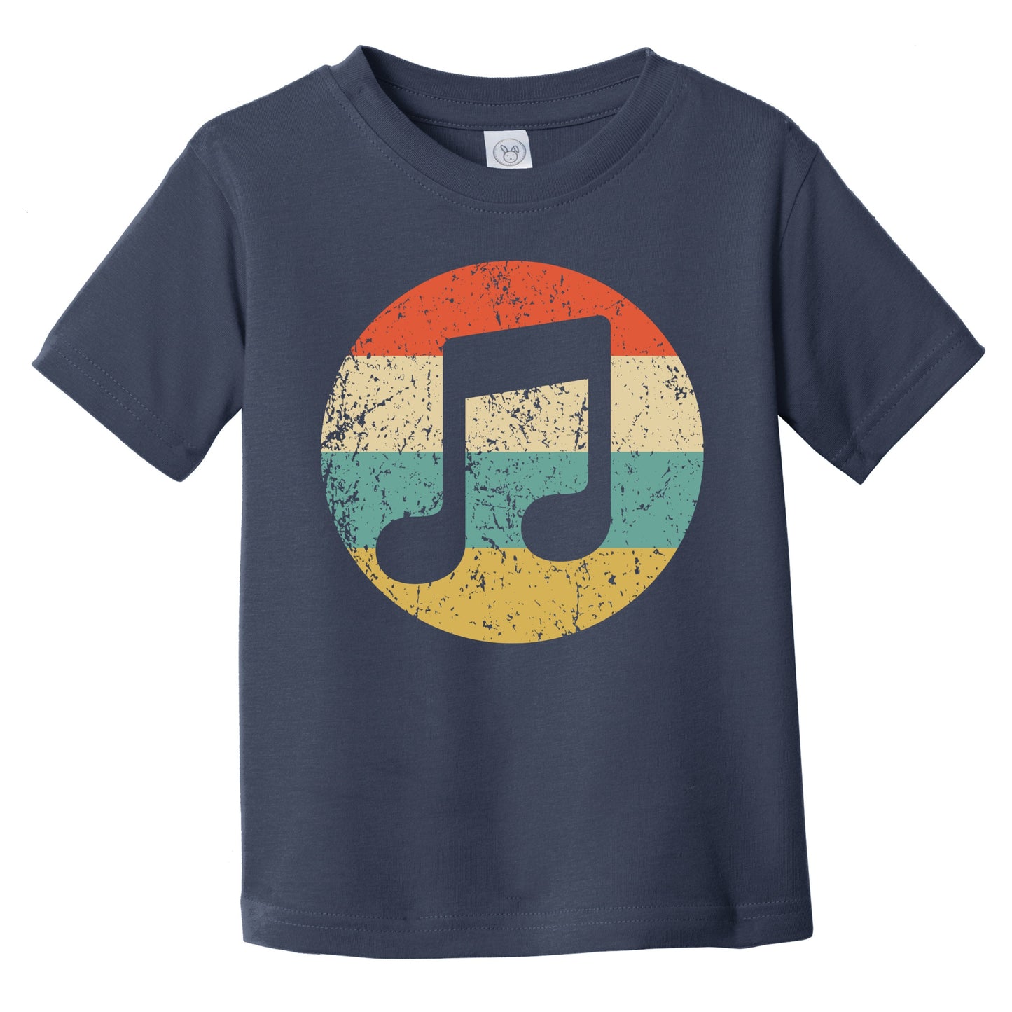 Retro Music Notes Icon Musician Infant Toddler T-Shirt
