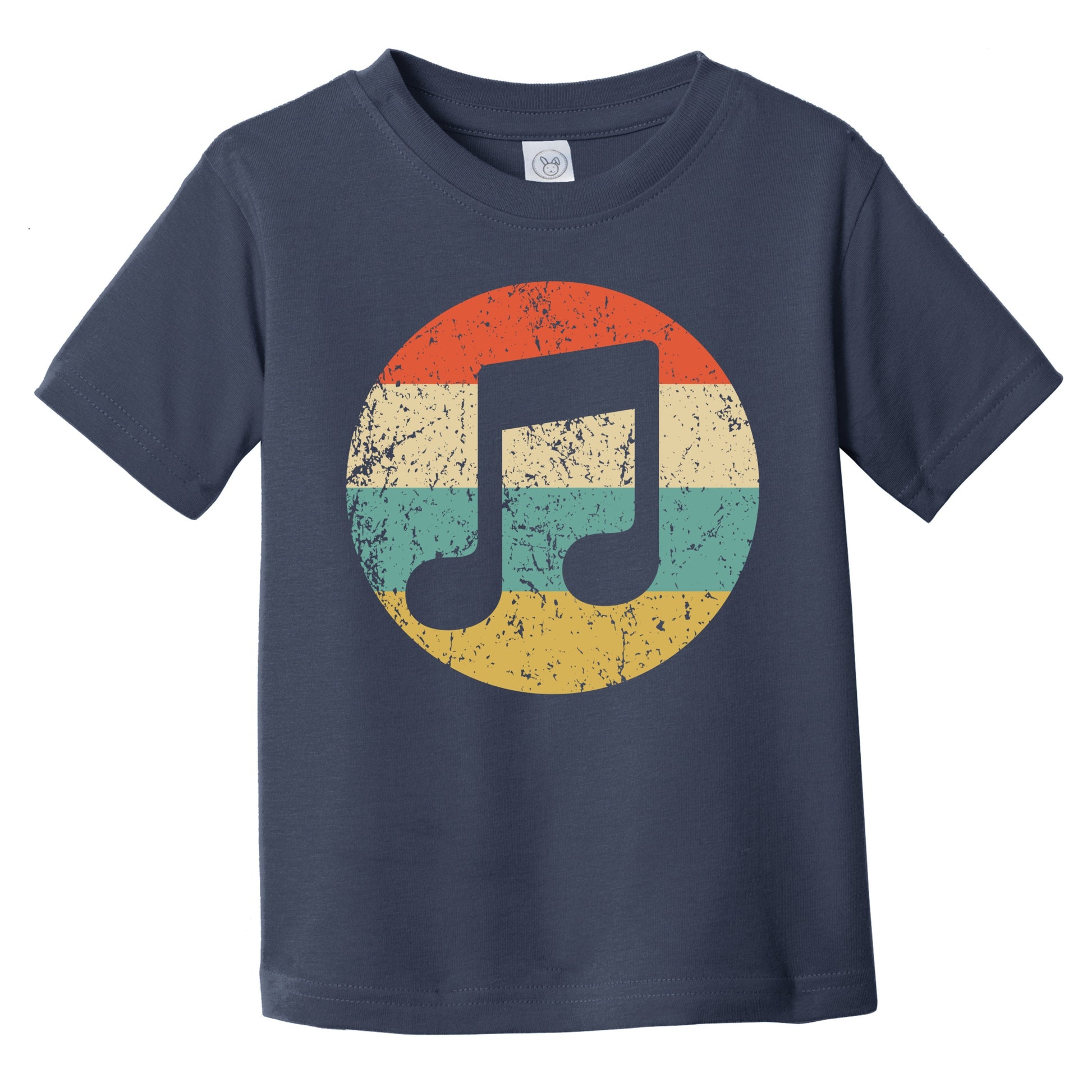Retro Music Notes Icon Musician Infant Toddler T-Shirt