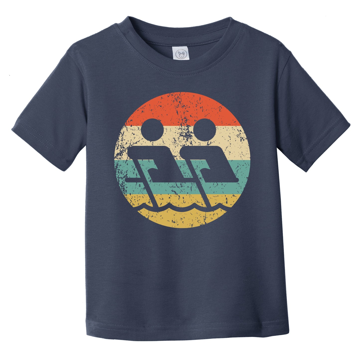 Retro Rowers Icon Crew Infant Toddler T-Shirt