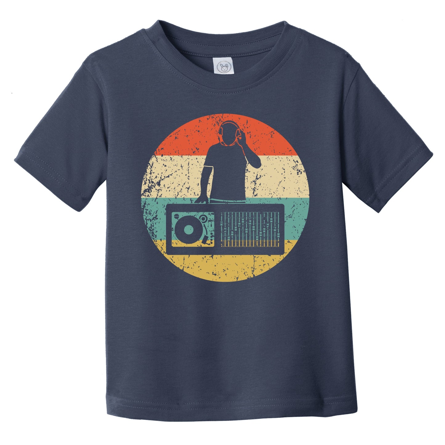 Retro DJ Booth Icon Music Infant Toddler T-Shirt