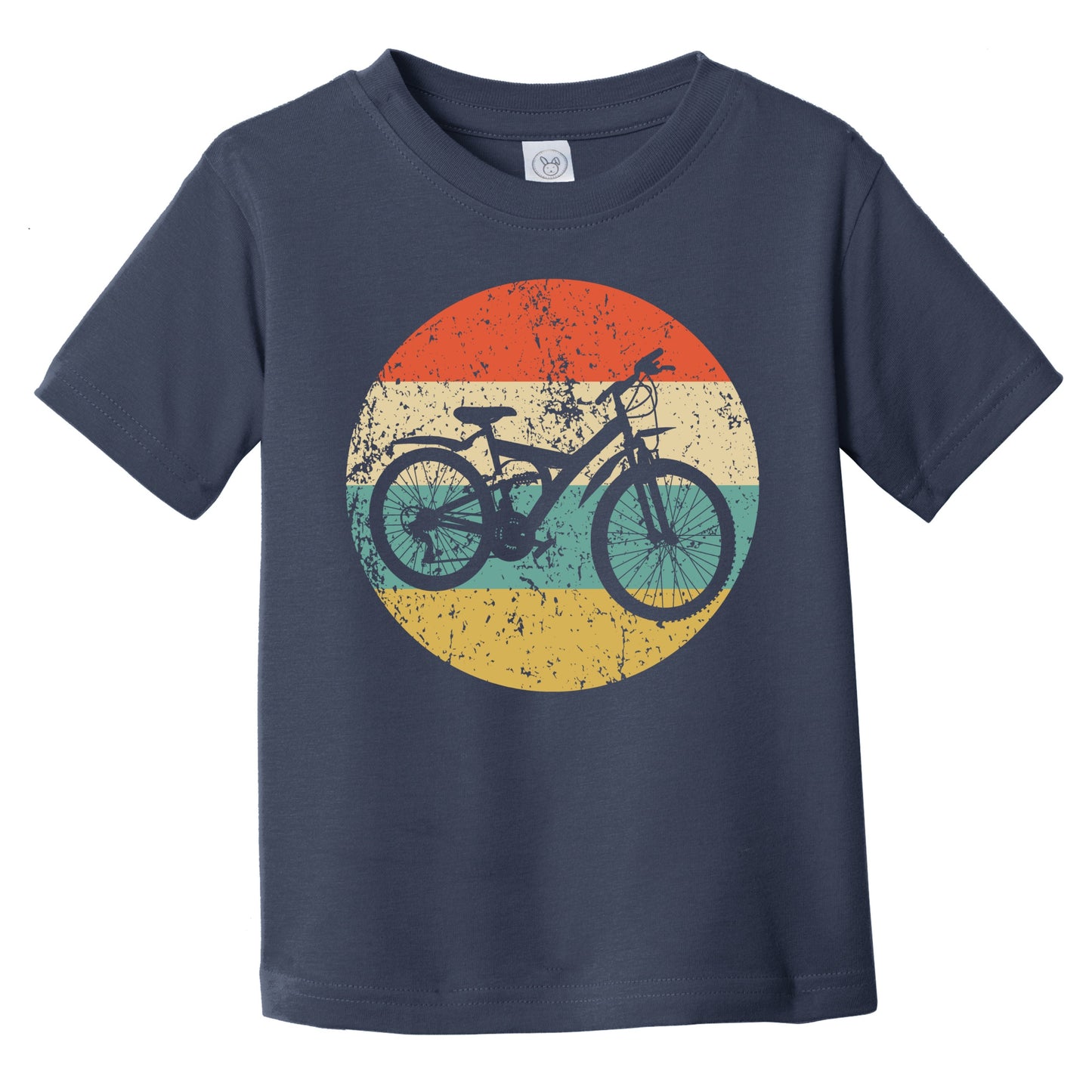 Retro Mountain Bike Icon Mountain Biking Infant Toddler T-Shirt
