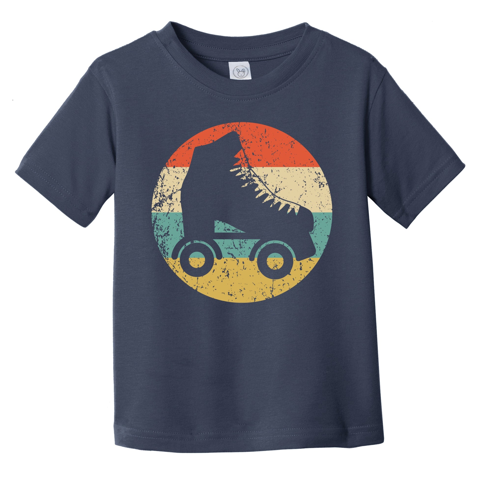 Retro Roller Skate Icon Roller Derby Infant Toddler T-Shirt
