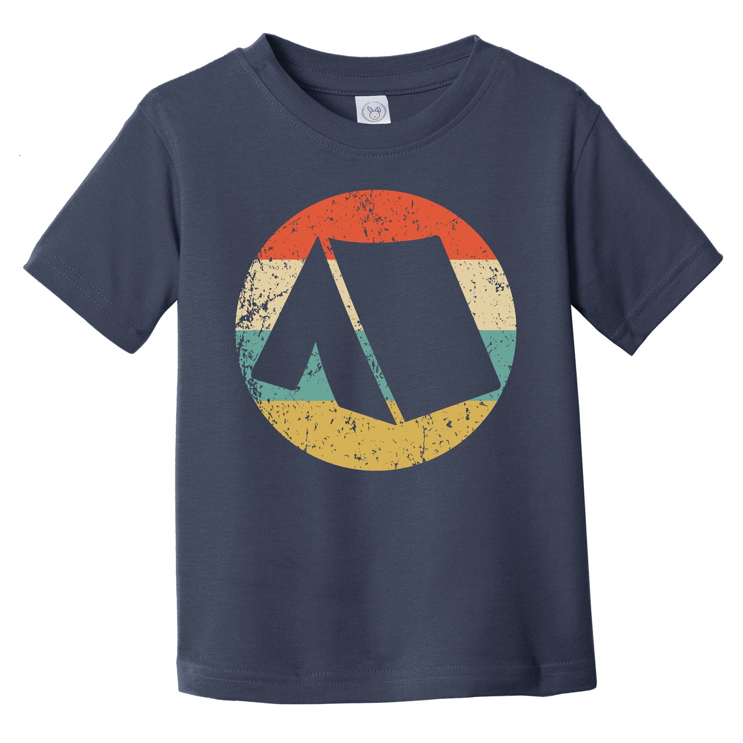 Outdoors Camping Retro Tent Icon Infant Toddler T-Shirt