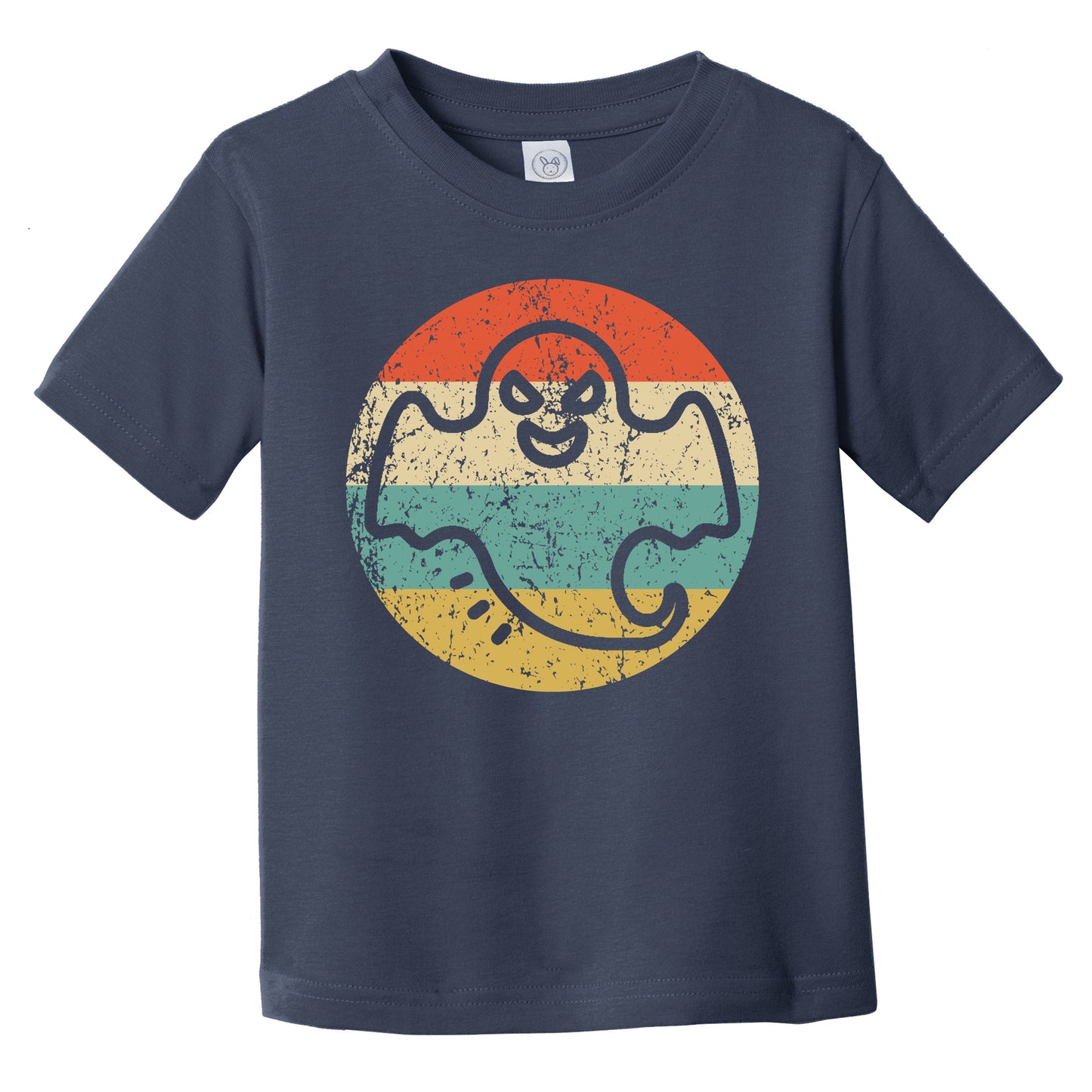 Halloween Retro Ghost Icon Infant Toddler T-Shirt