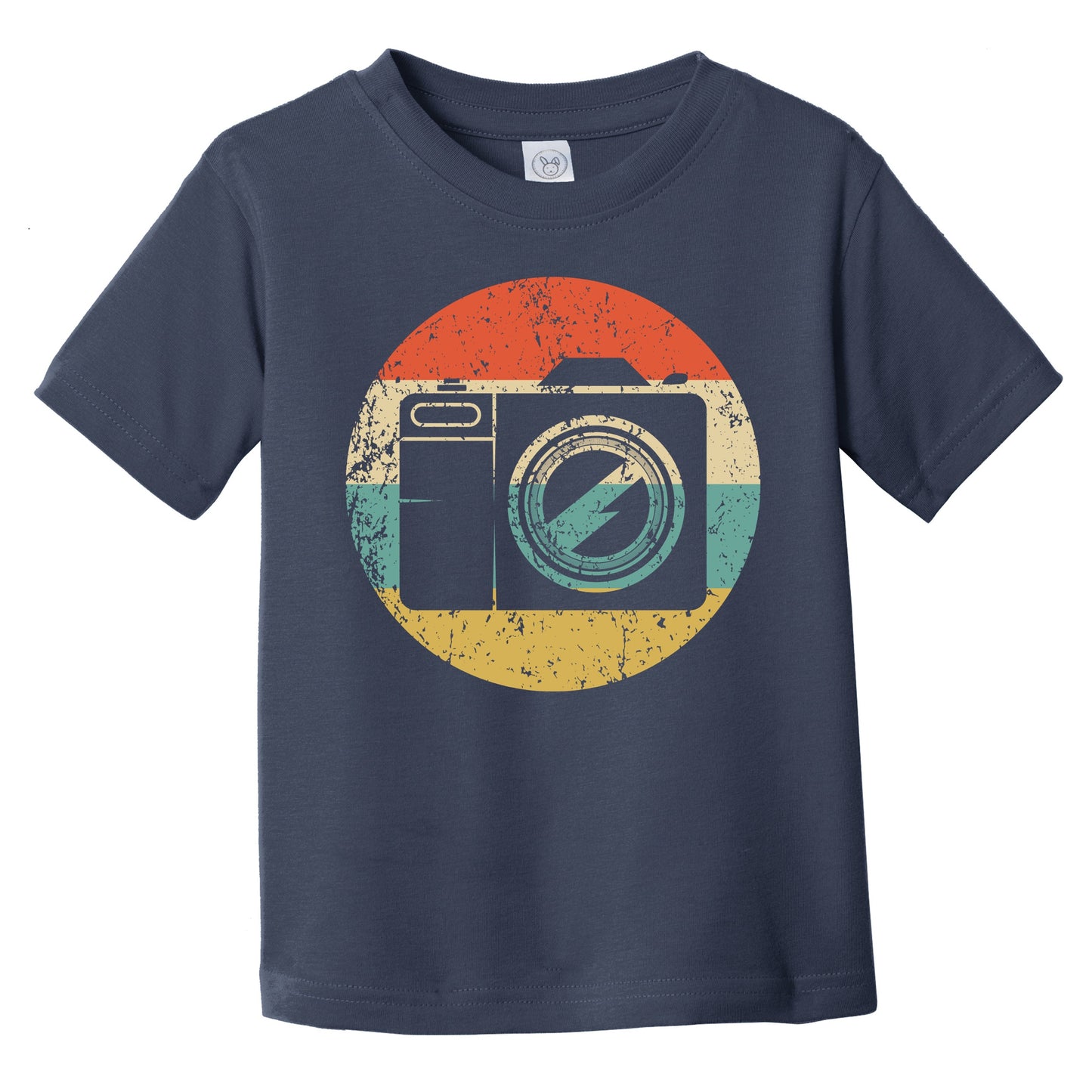 Camera Silhouette Retro Photographer Infant Toddler T-Shirt