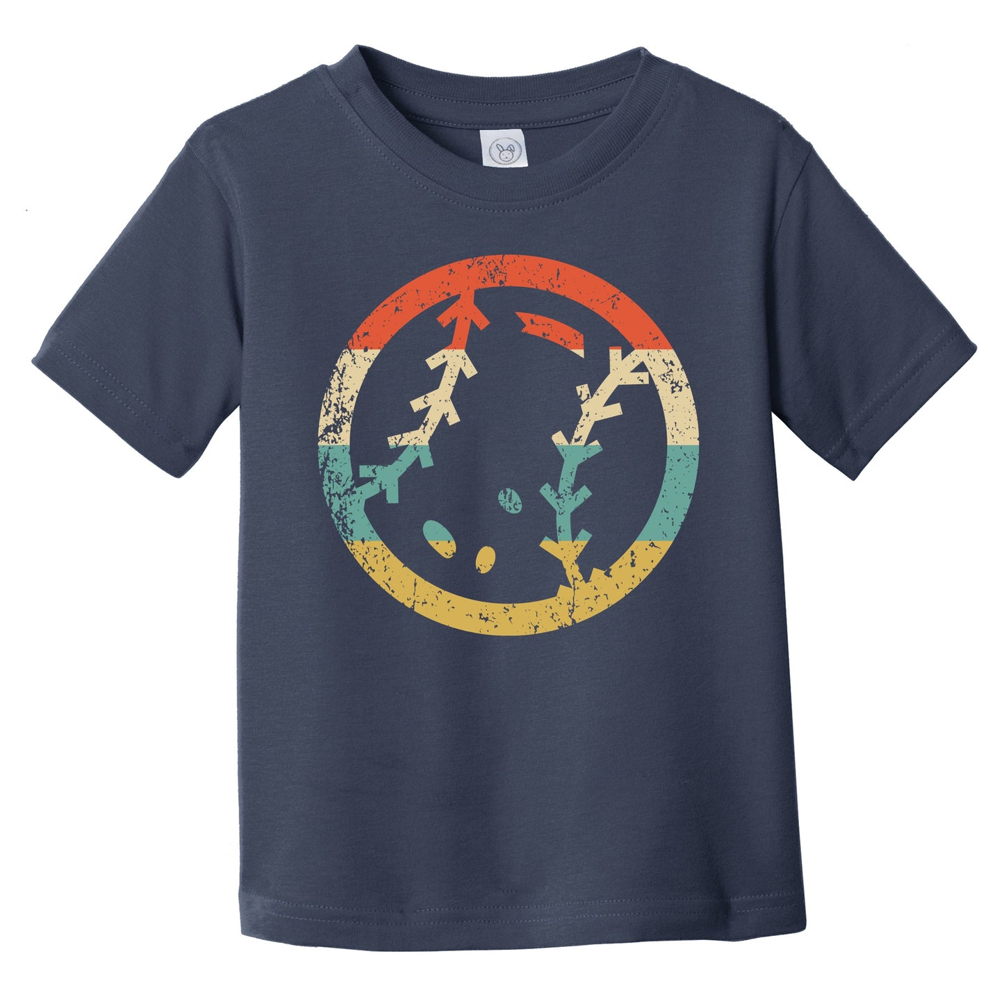 Baseball Ball Icon Retro Baseball Infant Toddler T-Shirt