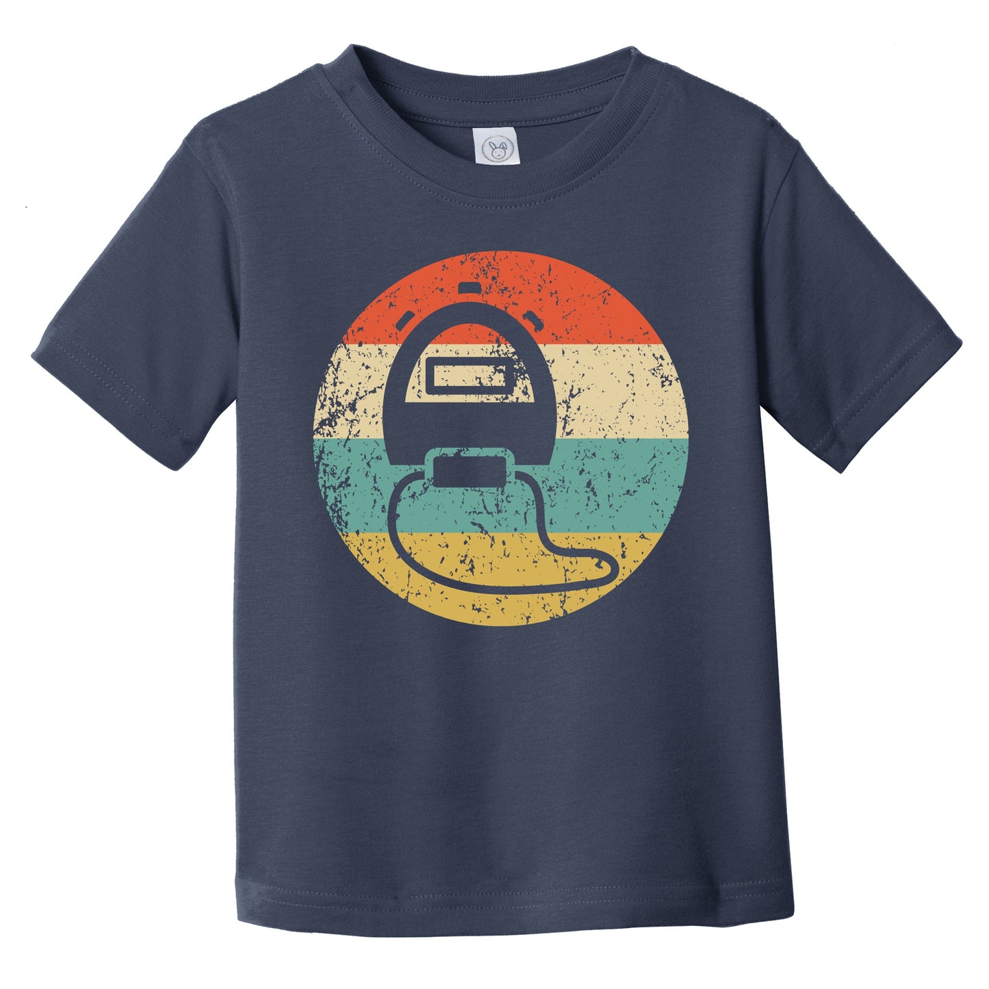 Stopwatch Icon Retro Track and Field Coach Infant Toddler T-Shirt