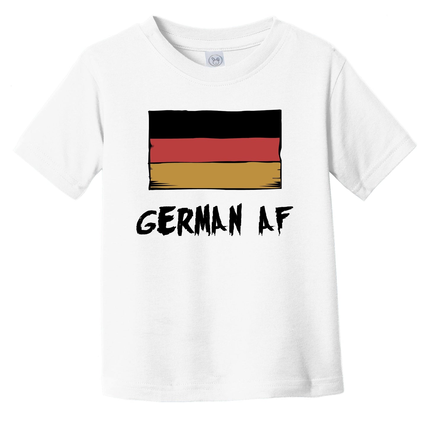 German AF Funny Germany Flag Infant Toddler T-Shirt