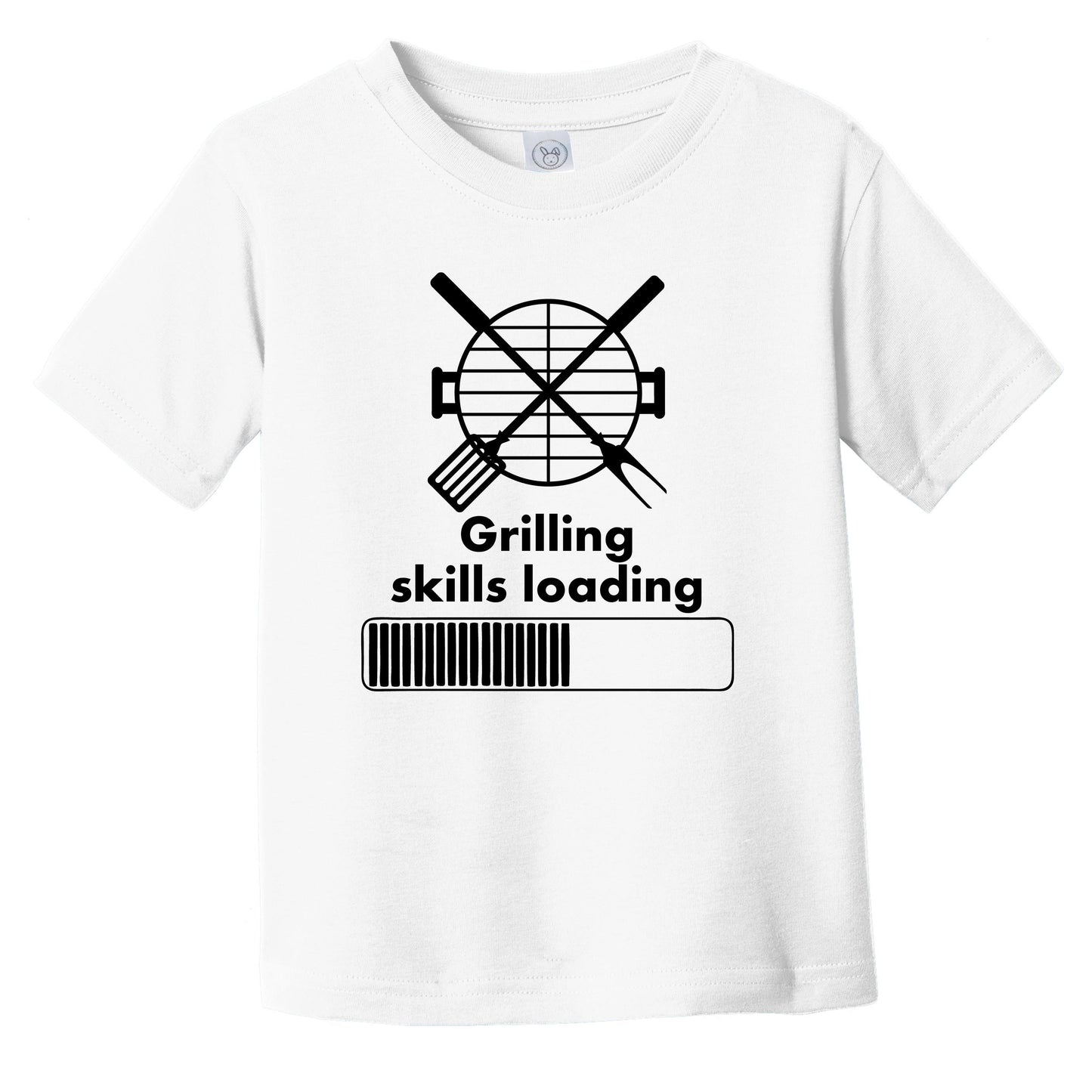 Grilling Skills Loading Funny BBQ Infant Toddler T-Shirt